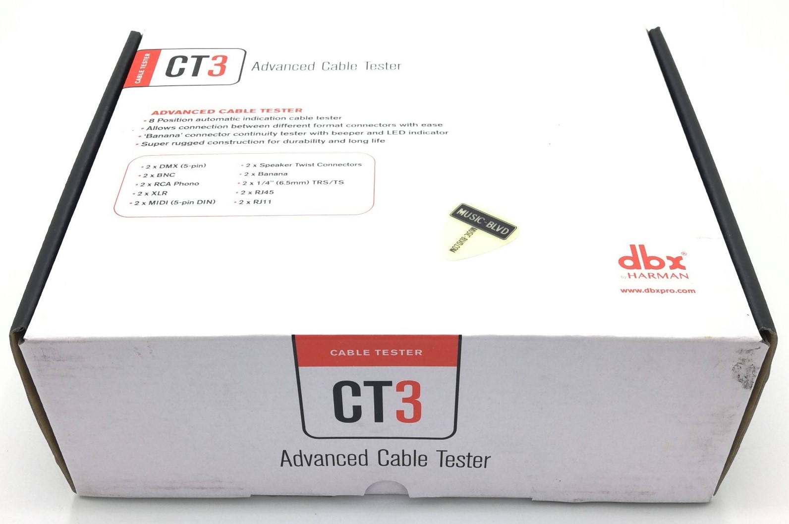 dbx CT3 Advanced Cable Tester