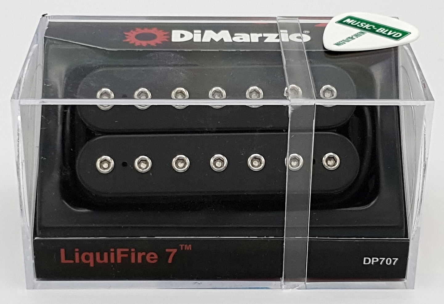 DiMarzio DP707 LiquiFire 7-String - Neck Pickup Black