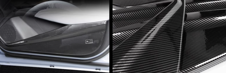 เครฟล่ากันรอยประตู ด้านใน ทั้ง 4 ประตู BYD Seal ราคาถูก