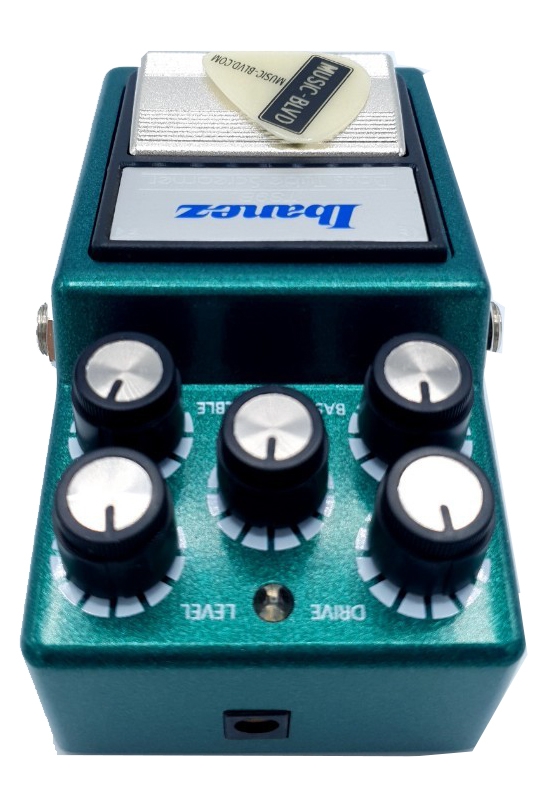 Ibanez 9 Series TS9B Bass Tube Screamer Overdrive Bass Effects Pedal Green