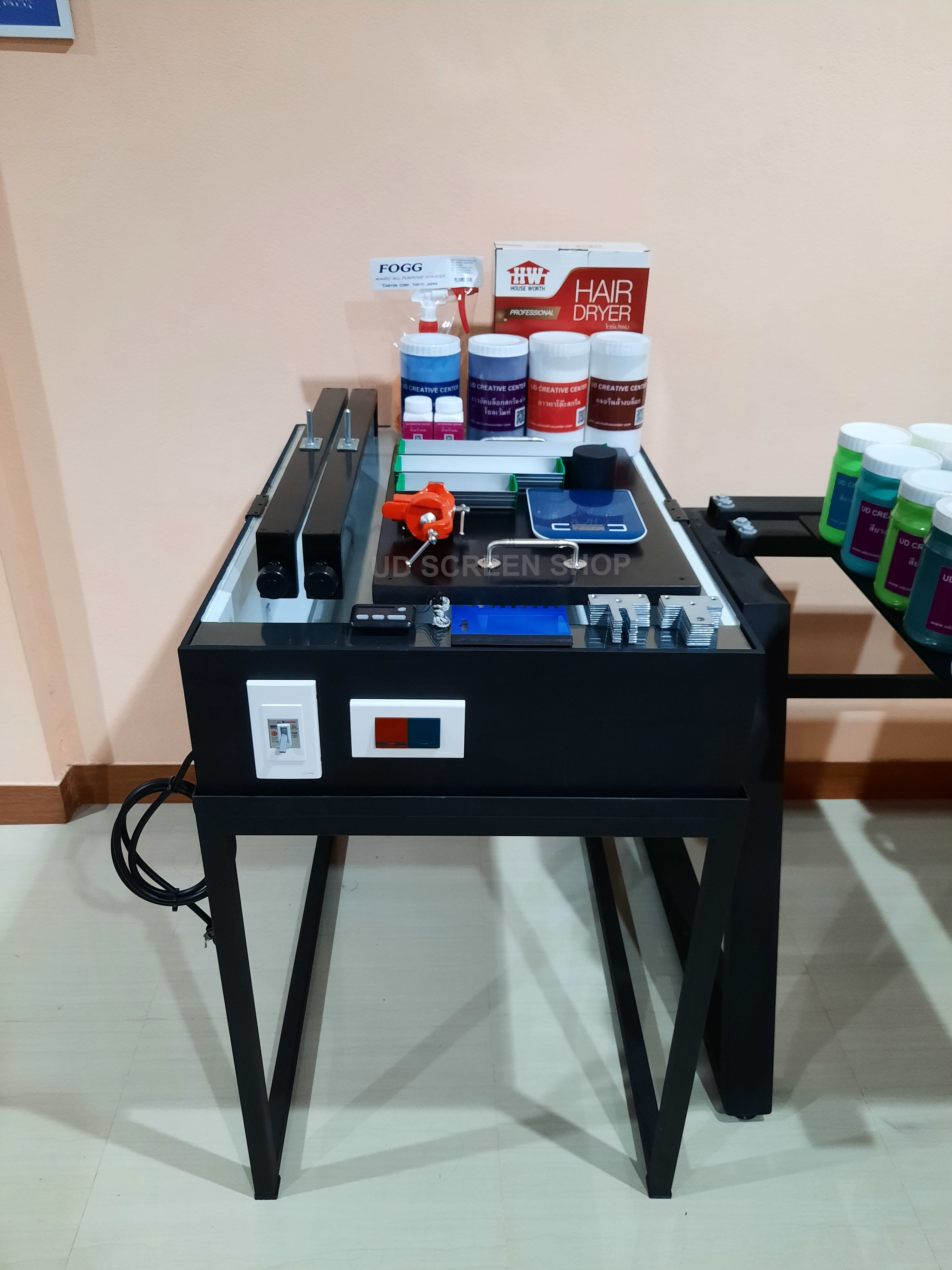 ชุดเริ่มต้นงานสกรีนมืออาชัพ Professional Set 3