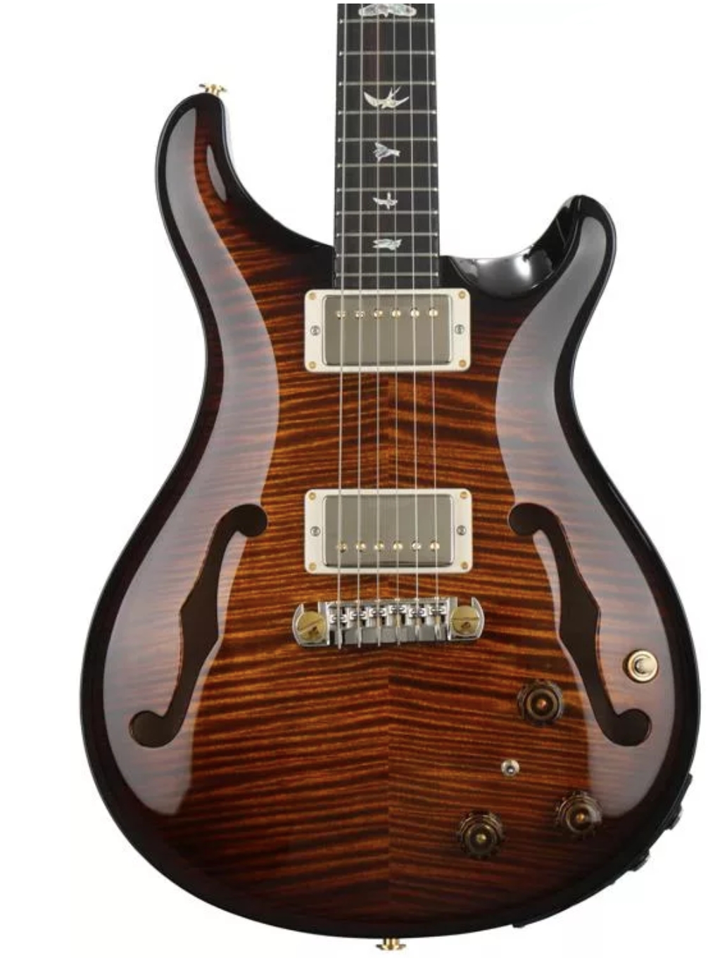 PRS Hollowbody II Piezo Electric Guitar 10-Top