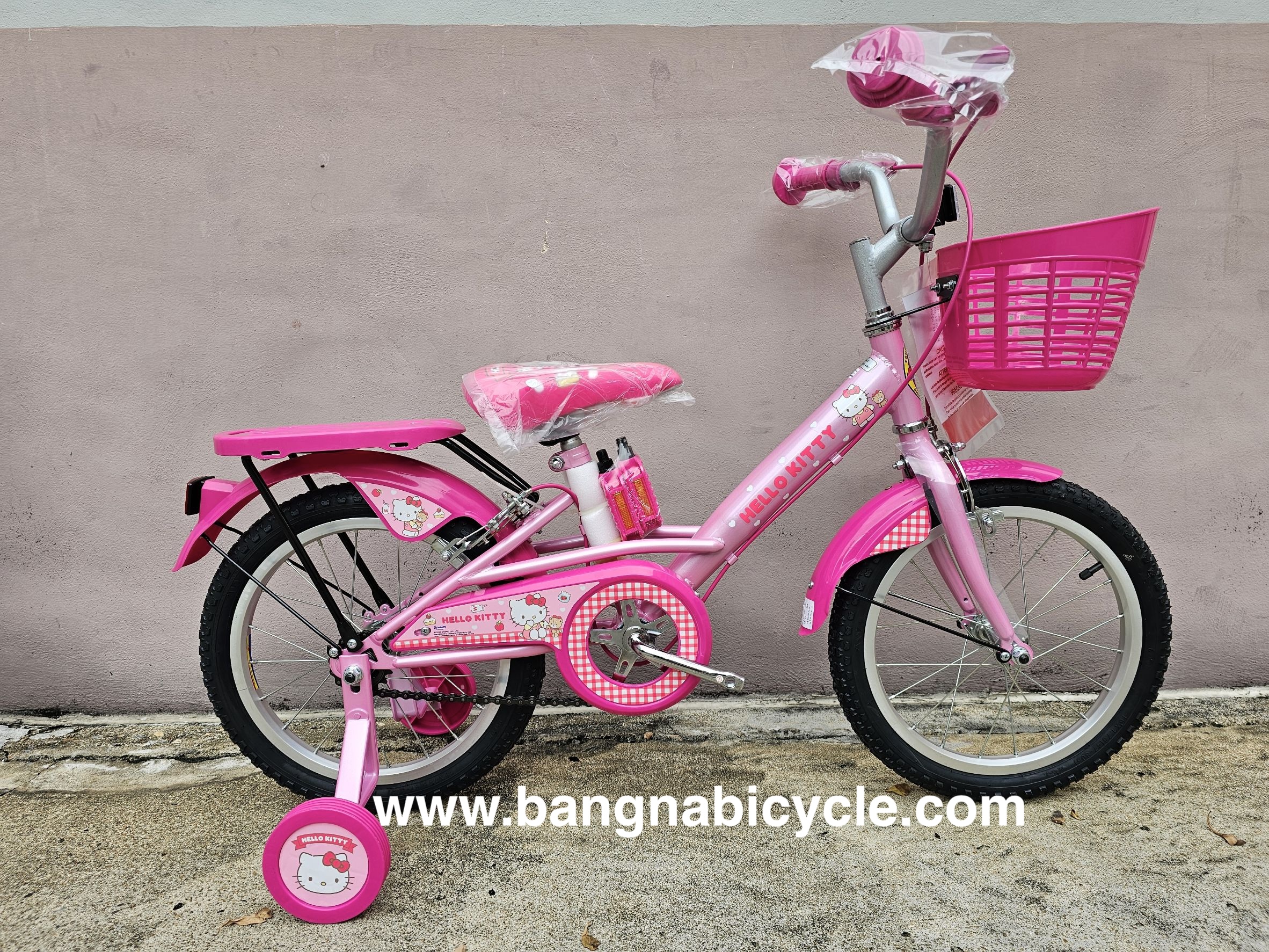 [ลายใหม่ล่าสุด] จักรยานเด็ก LA Hello Kitty 16 นิ้ว
