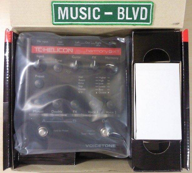 TC Helicon VoiceTone Harmony G-XT Vocal Harmony and Effects Pedal for Guitarists