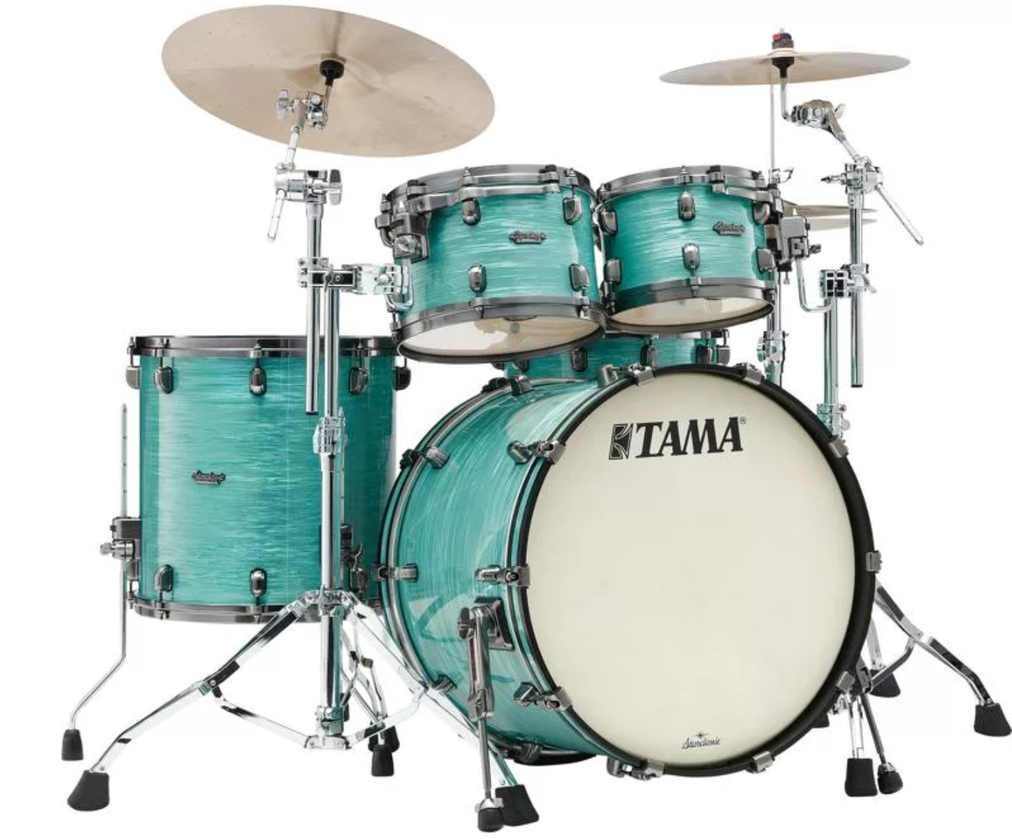 Tama Starclassic Maple MR42TZUS 4-piece Shell Pack with Smoked Black Nickel Hardware
