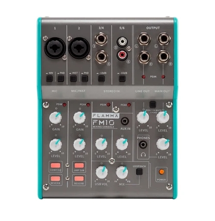 Flamma FM10 Digital Mixer with DSP