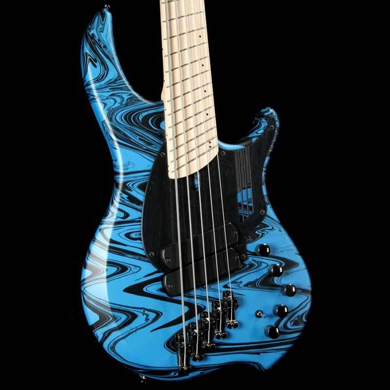 Dingwall NG2 Adam Nolly Getgood Signature Fan Fret 5-String Bass - Laguna Seca Blue Swirl