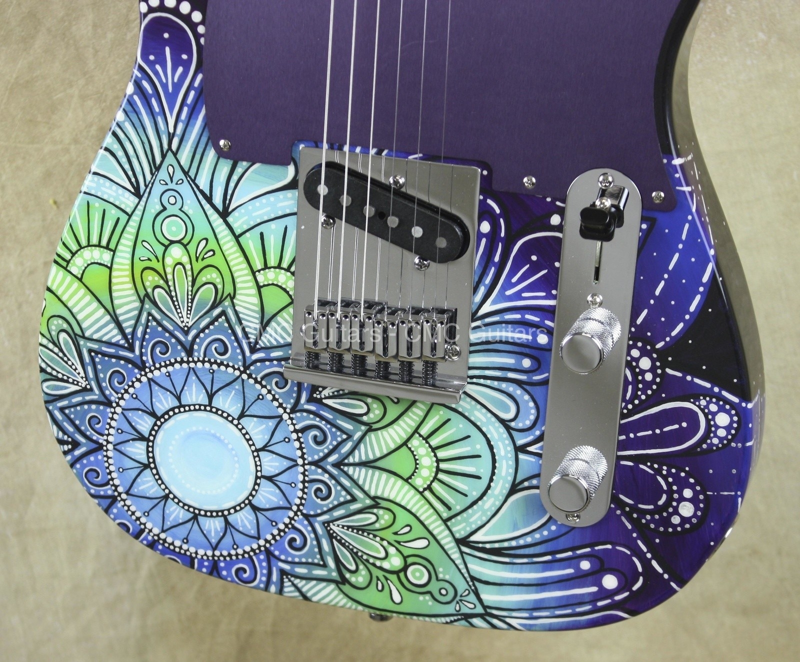 Fender Custom Shop Masterbuilt Telecaster Greg Fessler Madison Roy Moonlights Garden