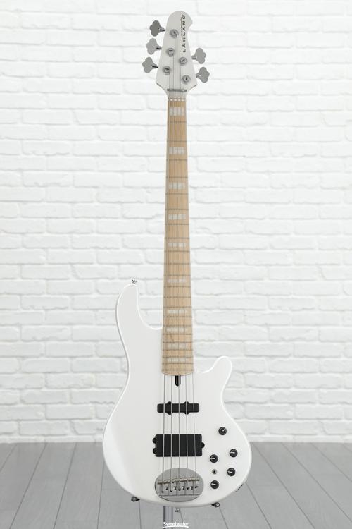 Lakland Skyline 55-02 Custom - Pure White, Maple Fingerboard