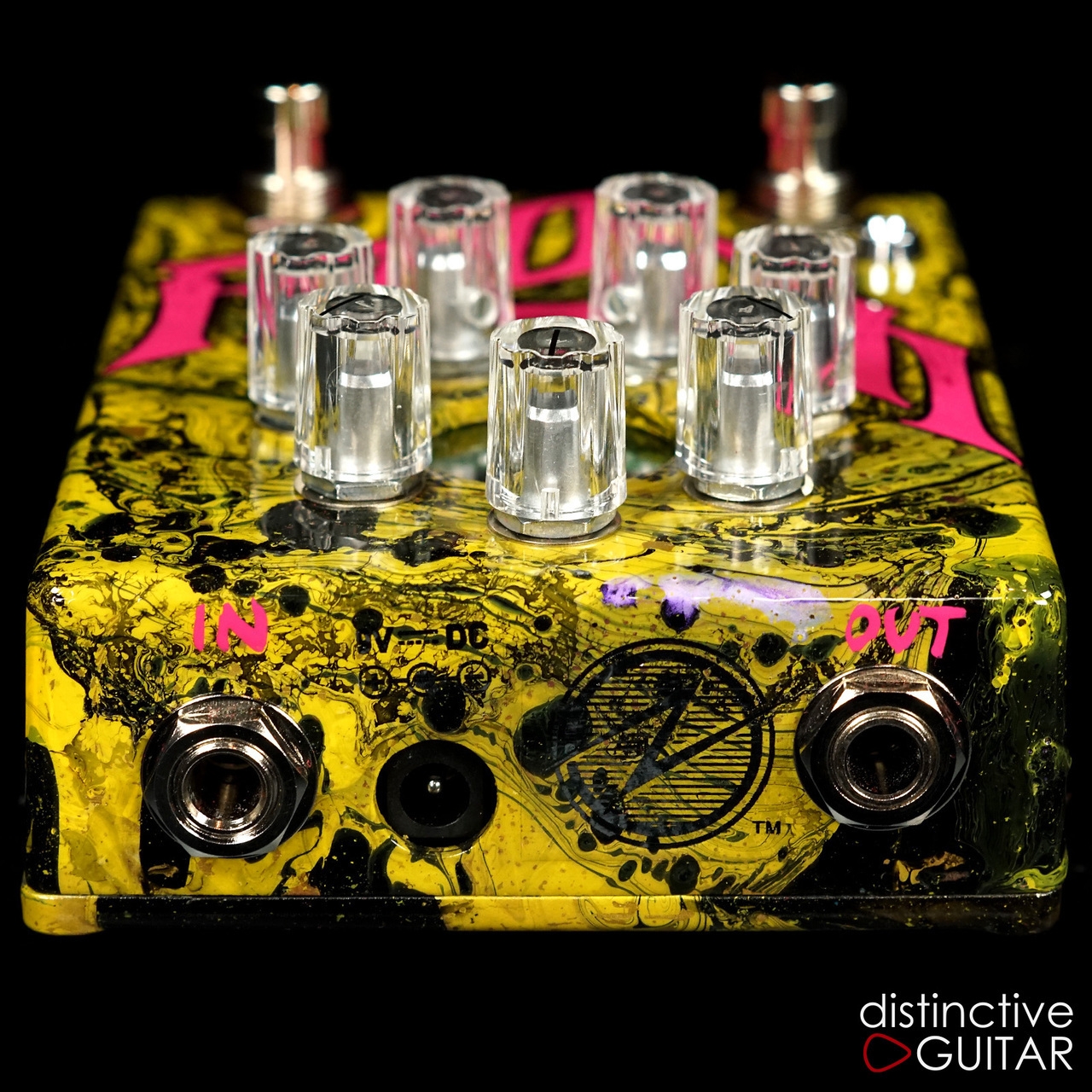 Zvex Woolly Mammoth 7 Fuzz NAMM Custom Painted #A142