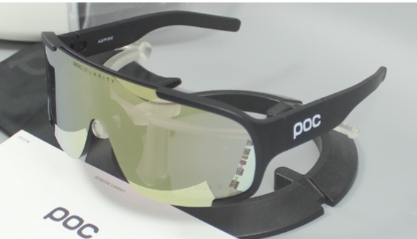 POC ASPIRE PERFORMANCE Uranium Black w/ Violet Gold Mirror ASP2012 1002 VGM
