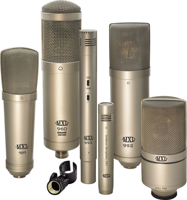MXL 990 Condenser Microphone with Shockmount