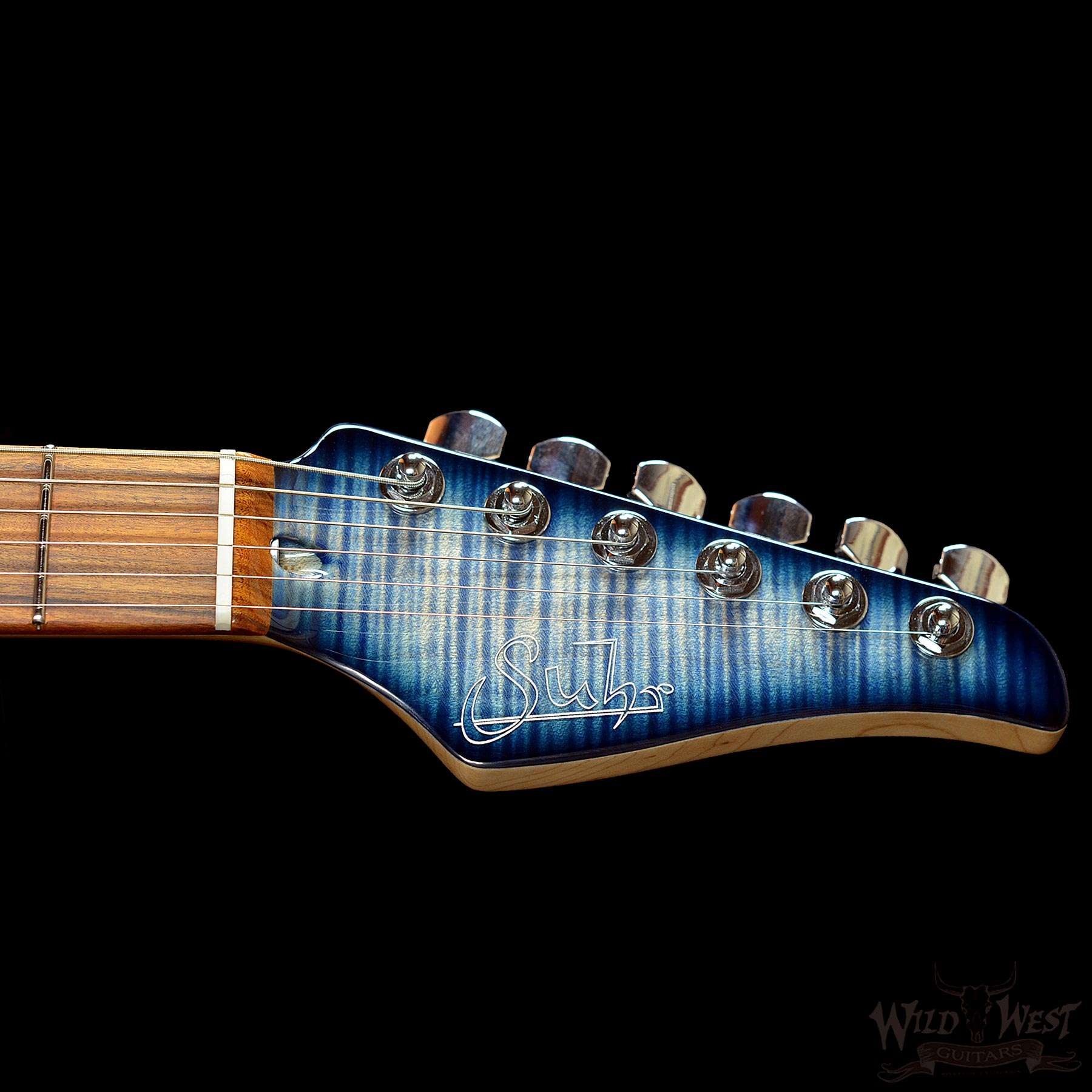 Suhr Modern Pro Faded Whale Blue Burst w/Satin Maple Neck