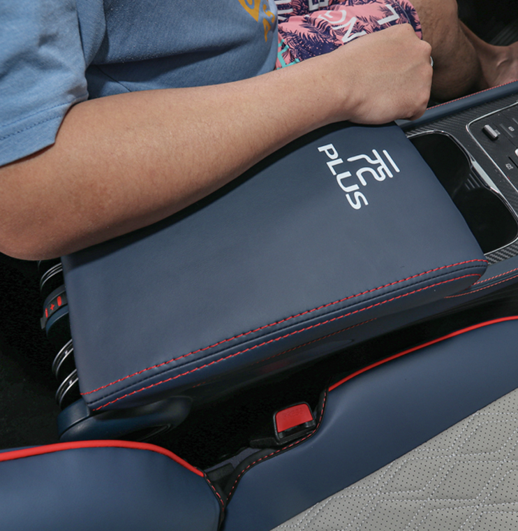 แผ่นรองที่เท้าแขนในรถยนต์ ,คอนโซลกลาง , หุ้มเท้าแขนรถ , ที่วางแขนรถยนต์ กล่องวางแขนในรถยนต์ BYD Atto 3 บีวายดี อัตโต 3