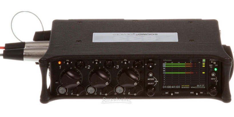 Sound Devices 633 6-Ch Field Mixer with 10-Track Recorder