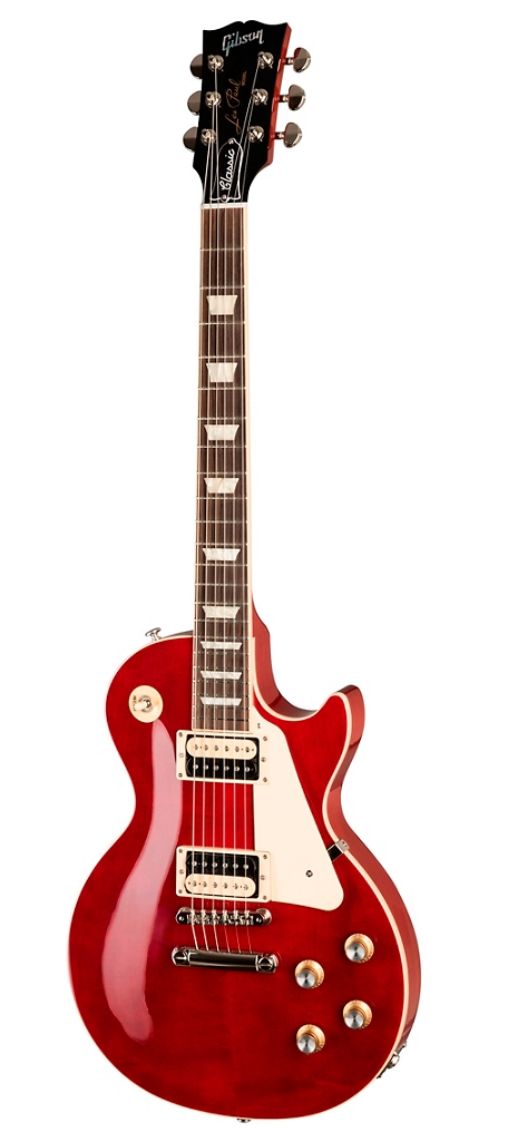 Gibson Les Paul Classic Electric Guitar Transparent Cherry