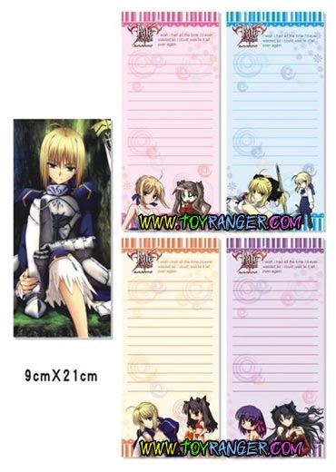 สมุดฉีก Fate/Stay Night 2