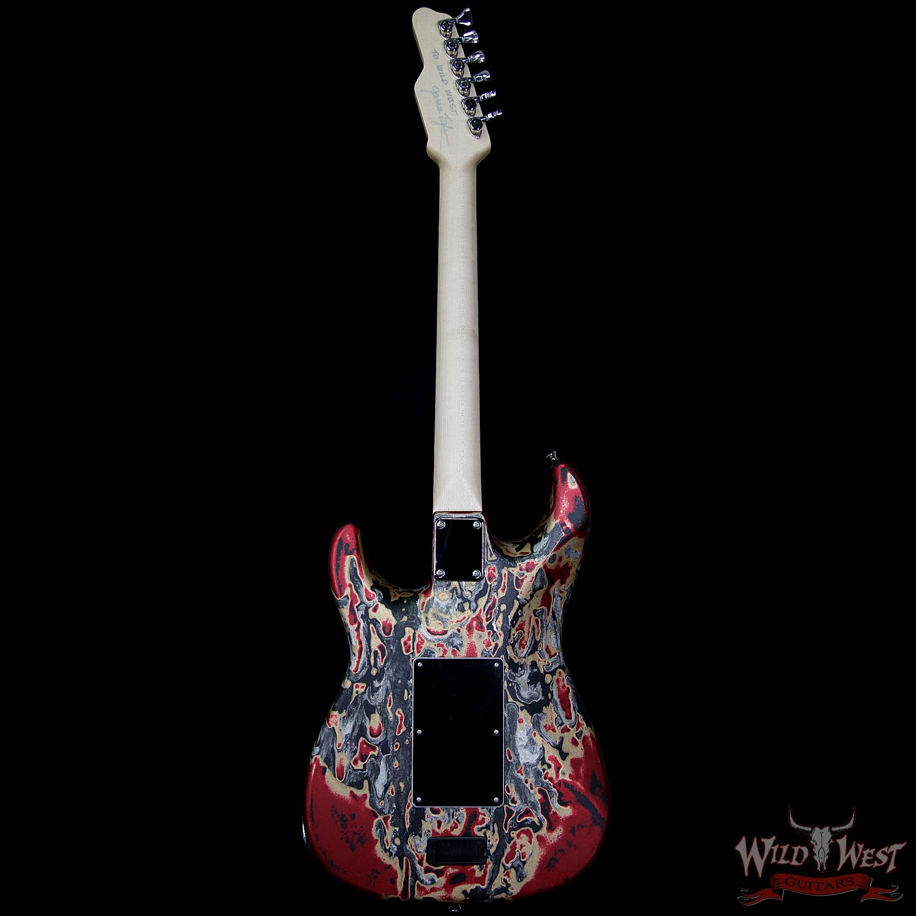 James Tyler Studio Elite Burning Water 2K with Floyd Rose Bridge and Pau Ferro Fretboard