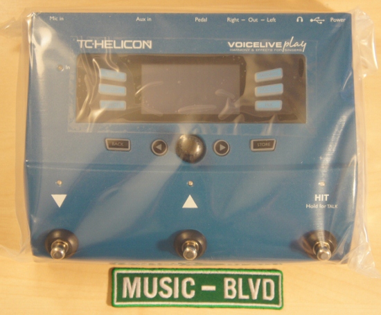 TC Helicon VoiceLive Play - Harmony and Effects Pedal