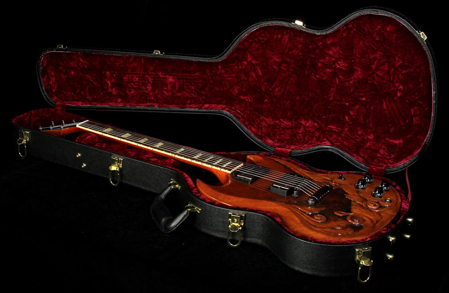 Gibson Custom Shop James A. Willis Mask of the Red Death SG Electric Guitar