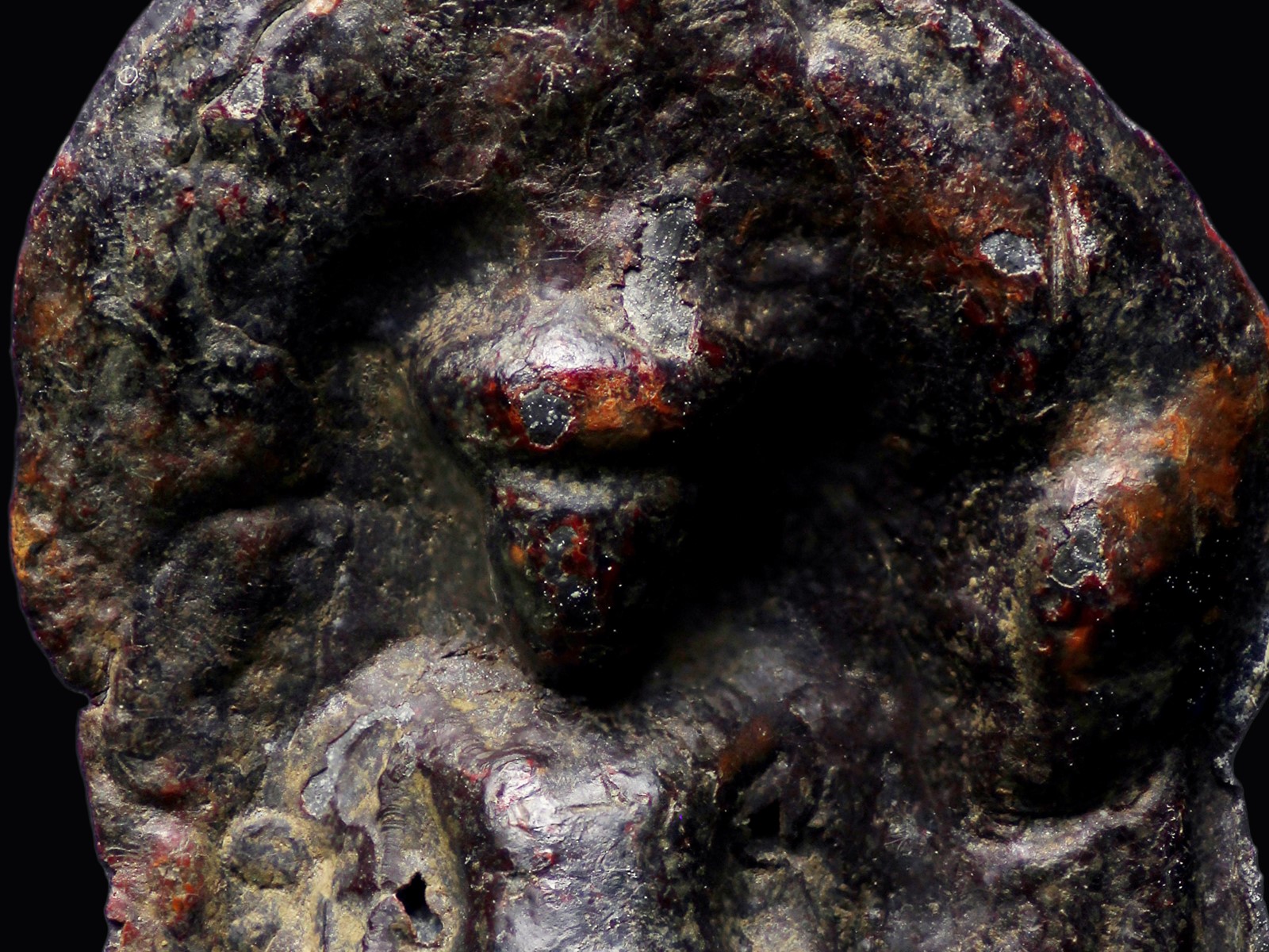 พระร่วงนั่ง กรุบ้านละหาร จ.สุพรรณบุรี