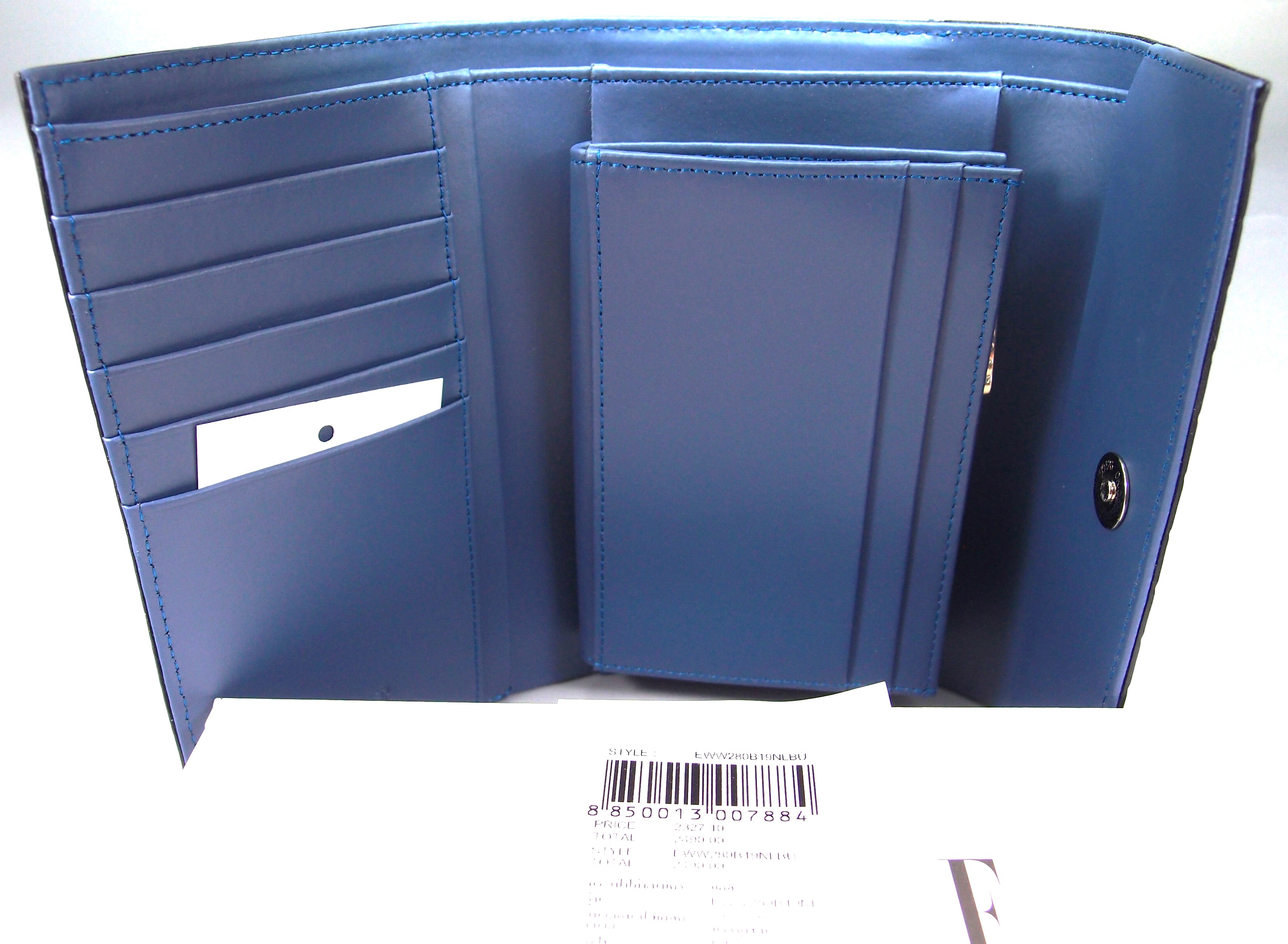 กระเป๋าสตางค์ ELLE คราม ใหม่ แท้