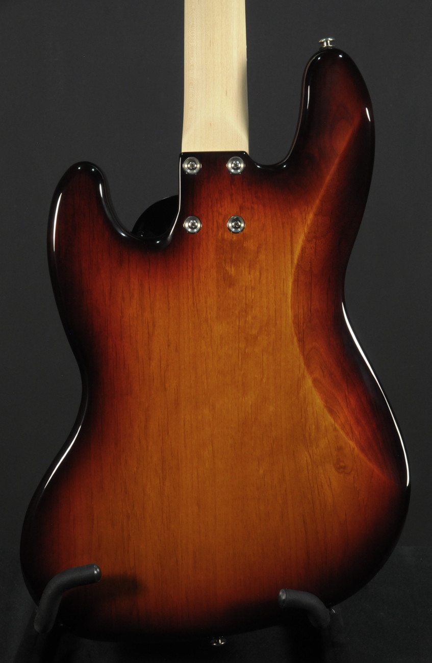 G&L JB - Quartersawn Maple Neck - No Fingerboard Inlay - Old School Tobacco Sunburst No.5356