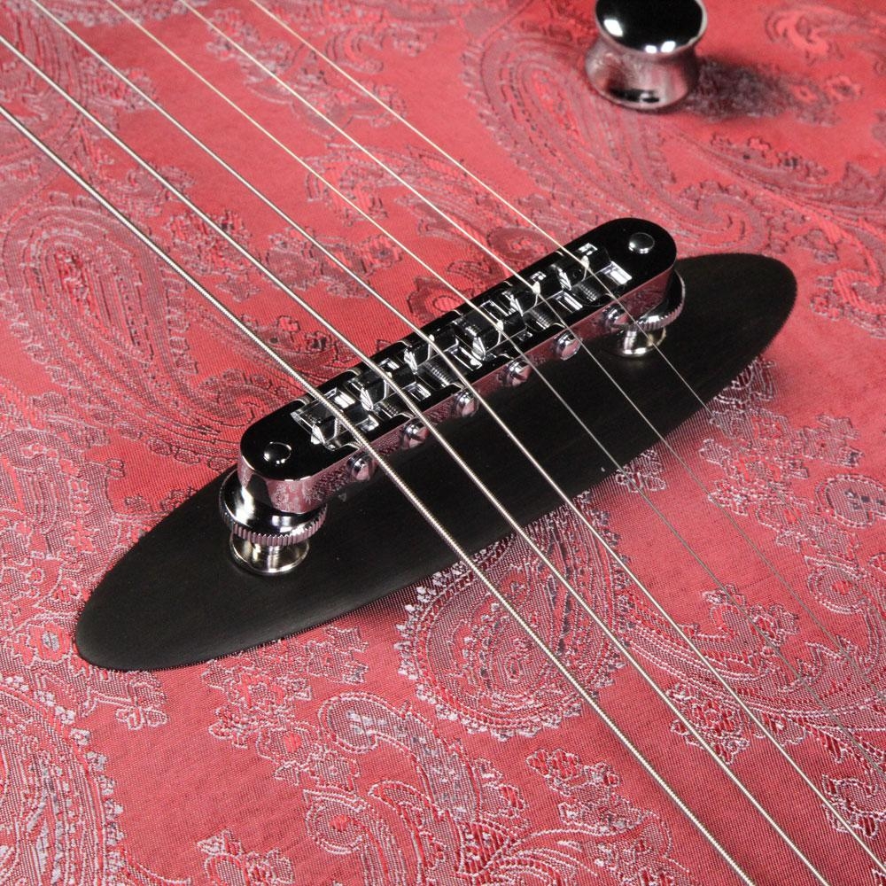 Ritter Instruments 2018 NAMM Display Princess Isabella Electric Guitar - Red Paisley Fabric