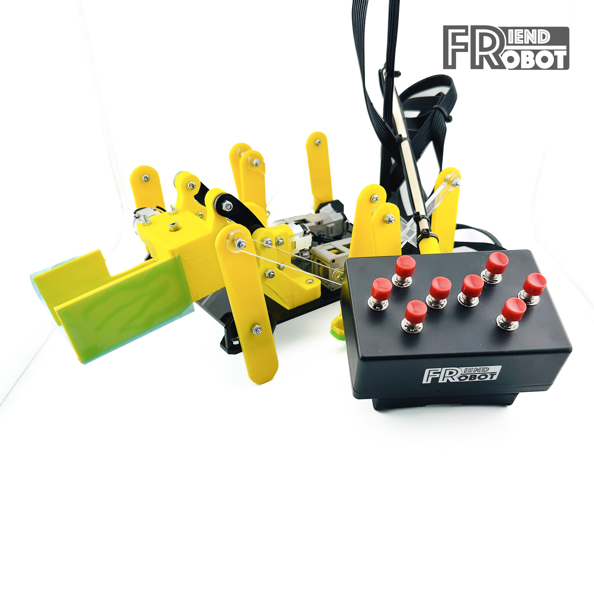 หุ่นยนต์เก็บลูกบาศก์ ยกขึ้นลงได้สูง 2 cm.