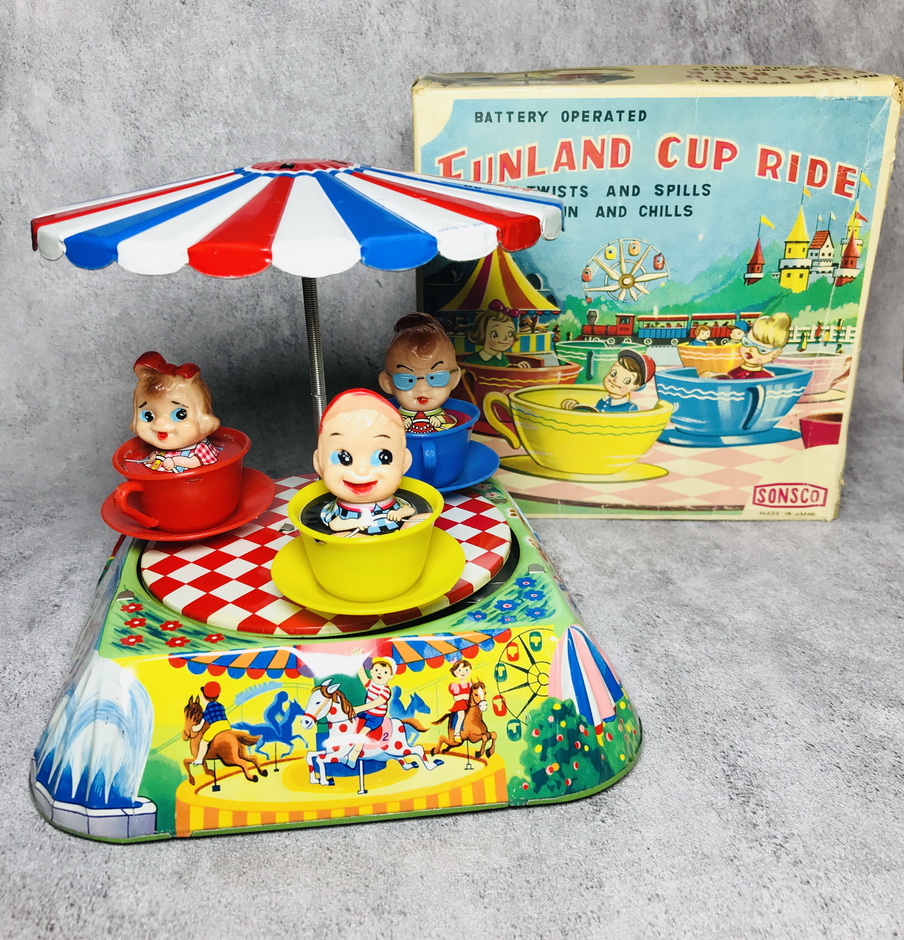 60s Kanto Toys Funland Cup Ride