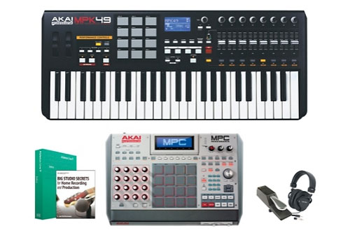 Akai Professional MPK49 & MPC Renaissance Package 1