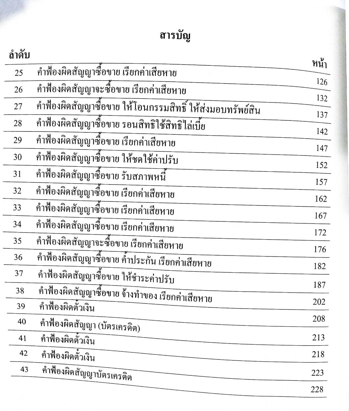 รวมคำฟ้องคดีแพ่ง เล่ม 4 ซื้อขาย ค้ำประกัน ตั๋วเงิน บัตรเครดิต (5B 01)
