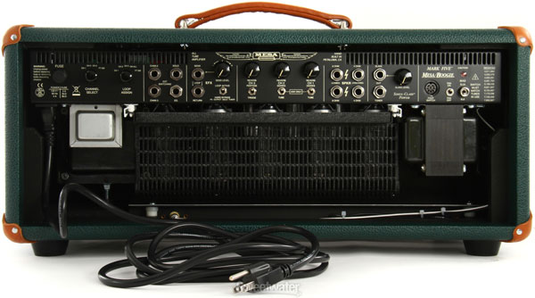 Mesa Boogie Mark 5 Custom Tube Amp Head - Emerald Vinyl - AAA Maple Face