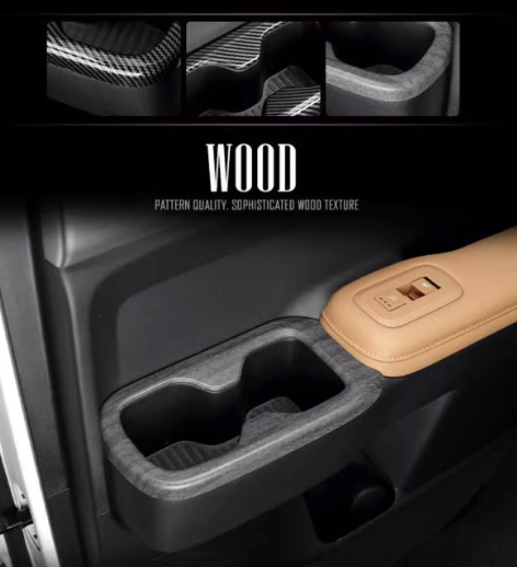 ครอบวางแก้วหลัง Hyundai SANTA FE Hybrid ฮุนได ซานตา เฟ่