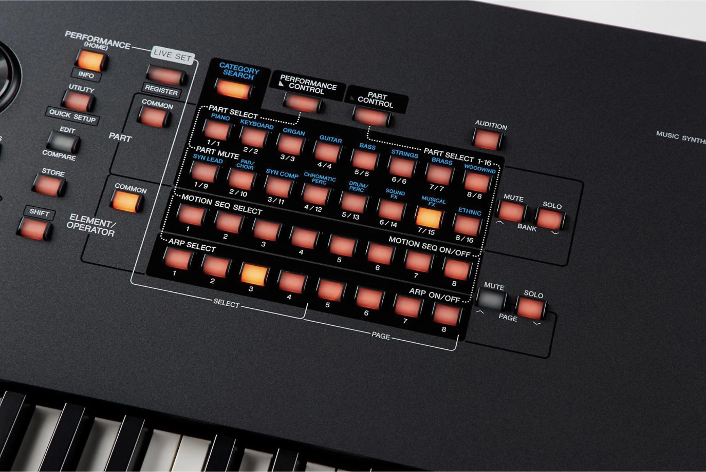 Yamaha Montage 8 Flagship Synthesizer