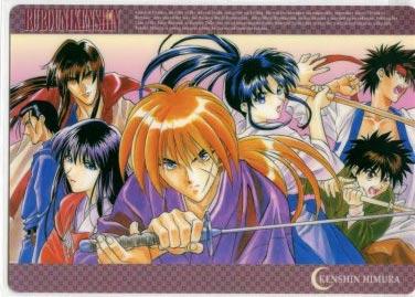 แผ่นรองเขียน Rurouni Kenshin 1 (แท้)คลิ๊กอ่านก่อนซื้อ