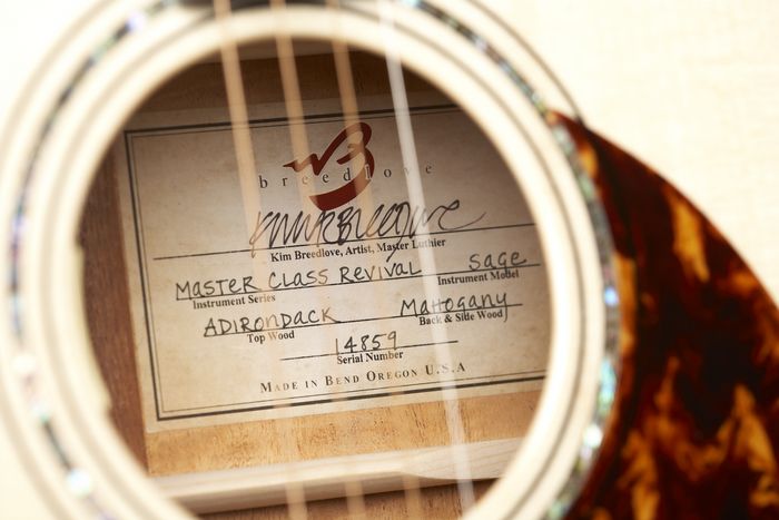 Breedlove Master Class Sage Acoustic-Electric Guitar with LR Baggs Anthem-SL Pickup