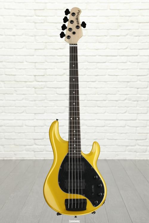 Ernie Ball Music Man Stingray 5 HH - Firemist Gold, Rosewood Fingerboard