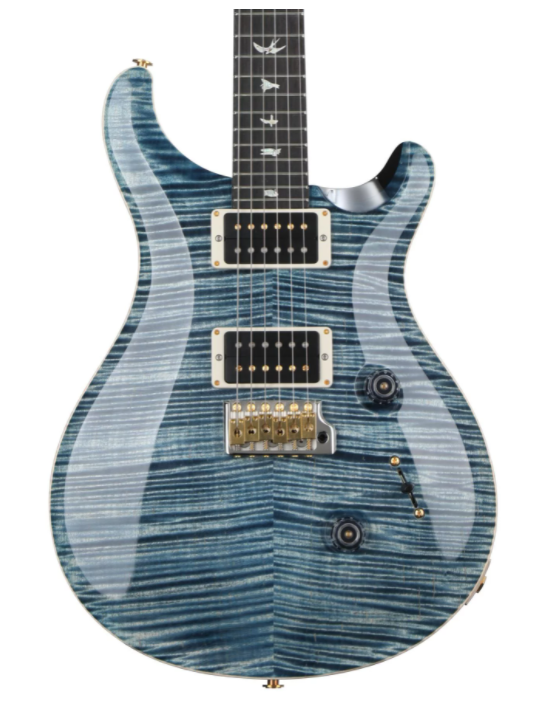 PRS Custom 24 Quilt 10-Top Electric Guitar with Pattern Thin Neck