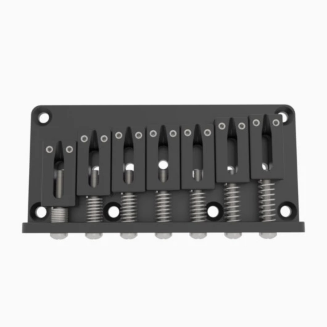 Hipshot 7 String Ibby FP Guitar Bridge - Black
