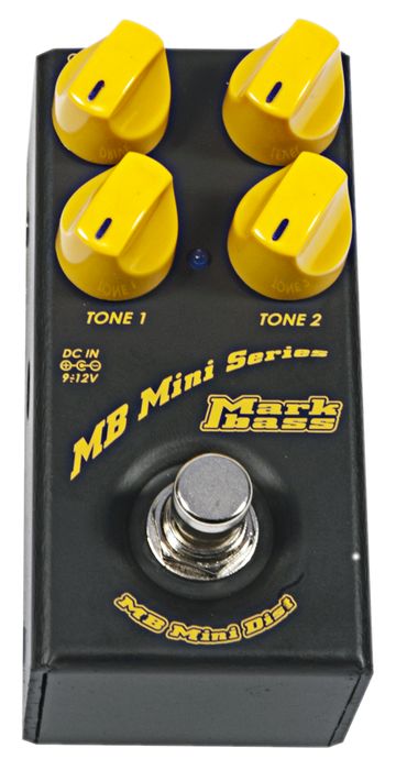 Markbass MB Mini Dist Compact Bass Distortion Effects Pedal