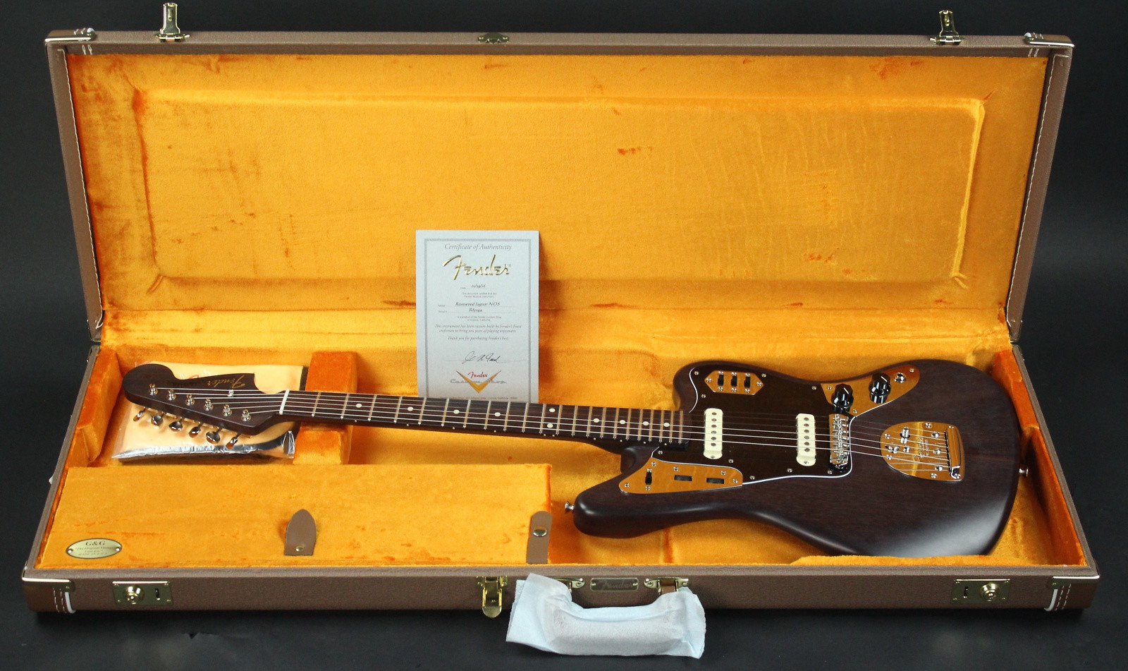 Fender Custom Shop Masterbuilt Rosewood Jaguar by Greg Fessler