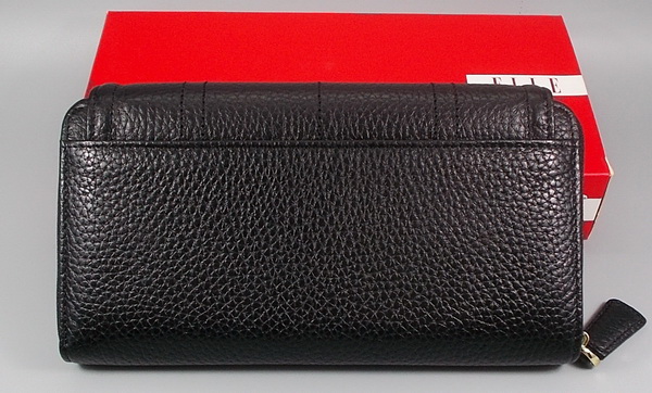 กระเป๋าสตางค์ ELLE ดำ ใหม่ แท้