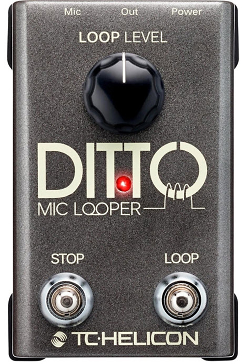 TC Helicon Ditto Mic Looper Pedal