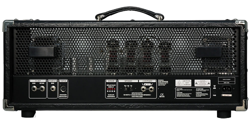 Bugera 6260 Infinium 120W 2-Channel Tube Guitar Amp Head