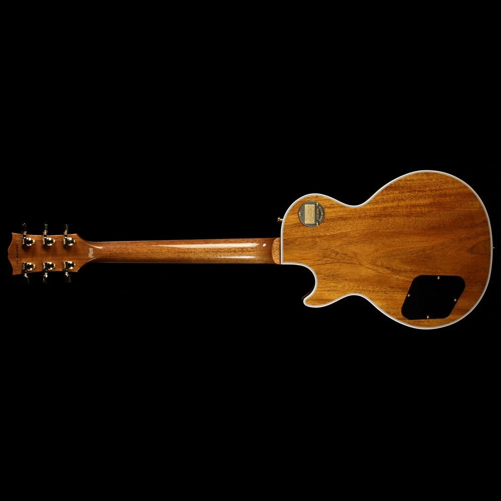 Gibson Custom Shop Zoo Select Les Paul Custom Quilt Top Electric Guitar Transparent Pink