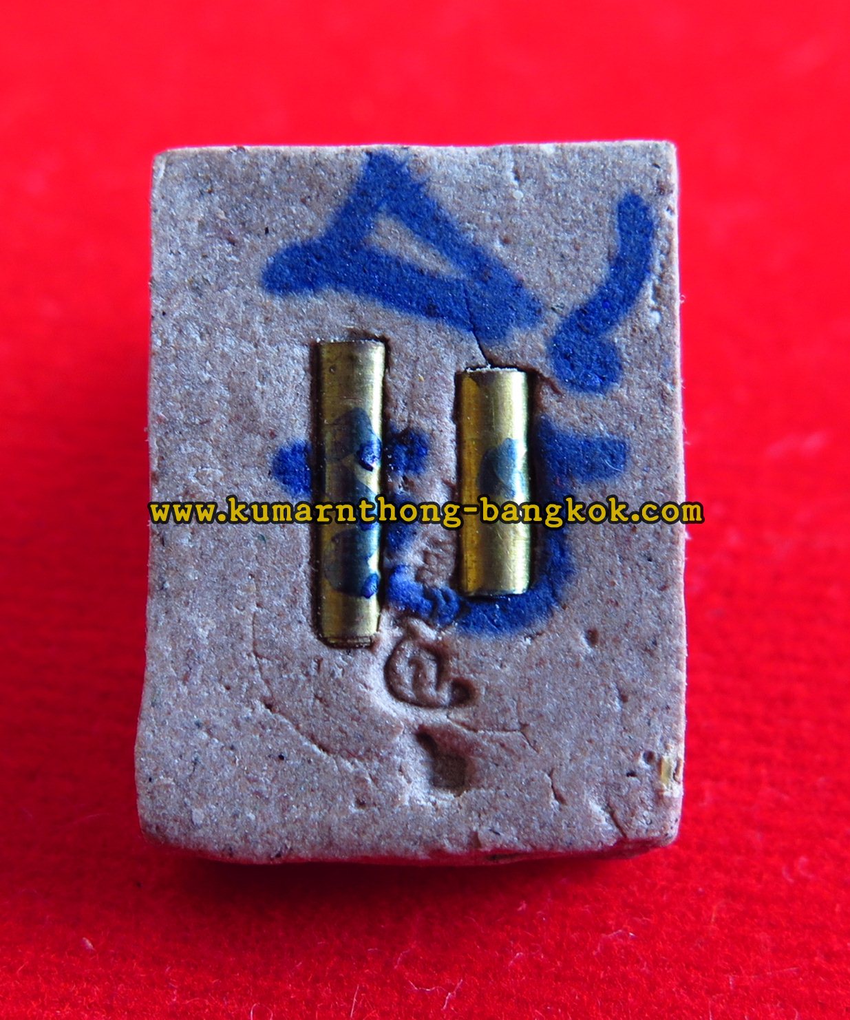 สาริกาคู่ เมตตามหาเสน่ห์ โก้ เก้ายอด (พระมหาชรินทร์ โสภณปัญโญ) เนื้อผง ฝังตะกรุดคู่ ขนาดพกพา วัตถุมงคลจันทร์ซ้อนจันทร์ รุ่นแรก