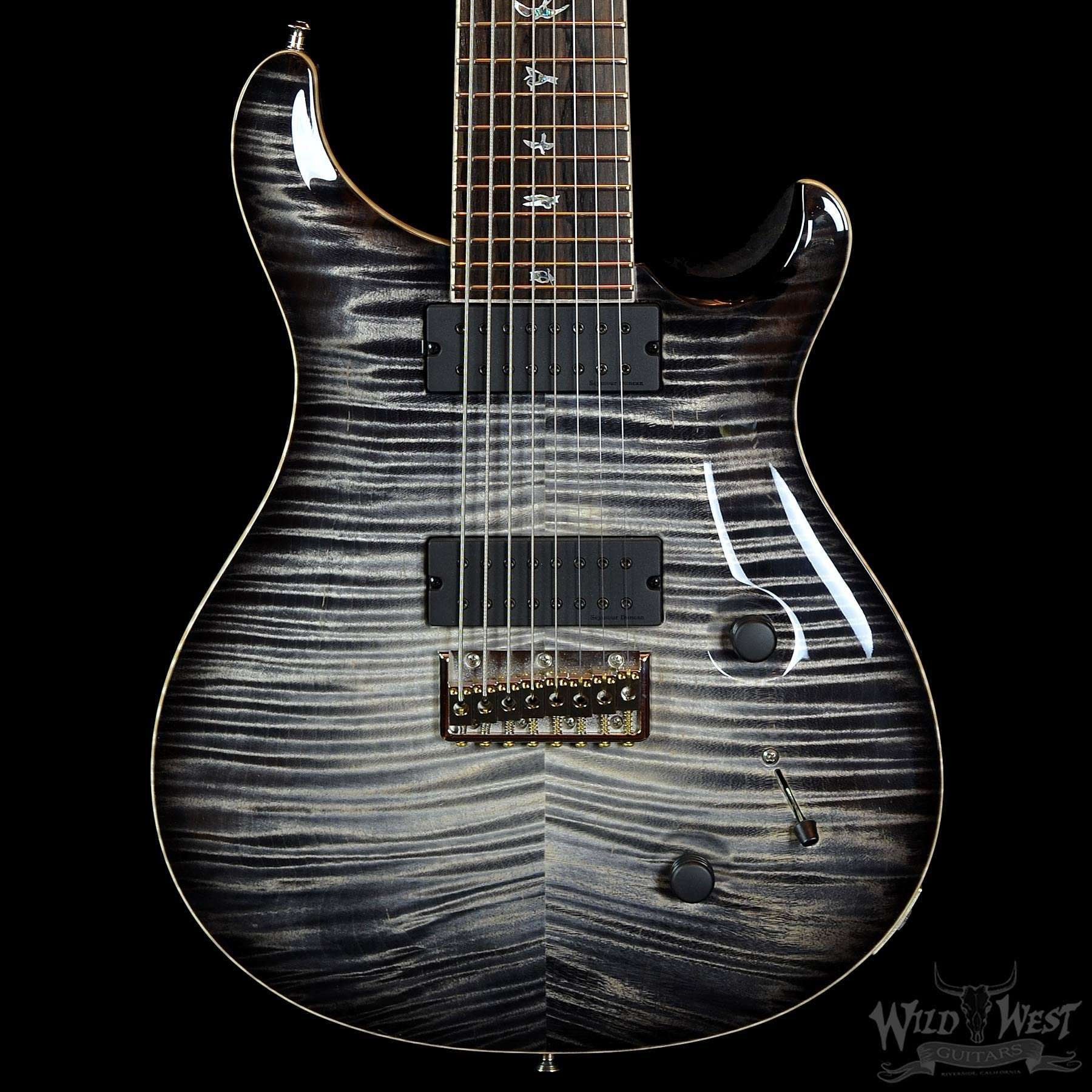 PRS August Guitar Of The Month Holcomb Custom 24 8-String Frostbite Glow (1 of 8 For The World)