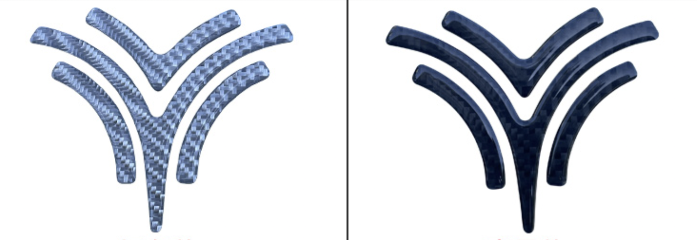 โลโก้หน้ารถ สติกเกอร์สามดี 3D สำหรับรถยนต์ไฟฟ้า NETA V , NETA V pro
