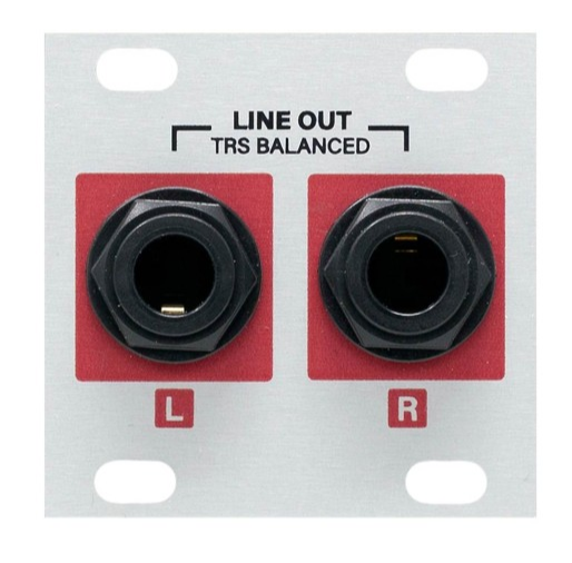Intellijel Designs Stereo Out Jacks 1U Expander